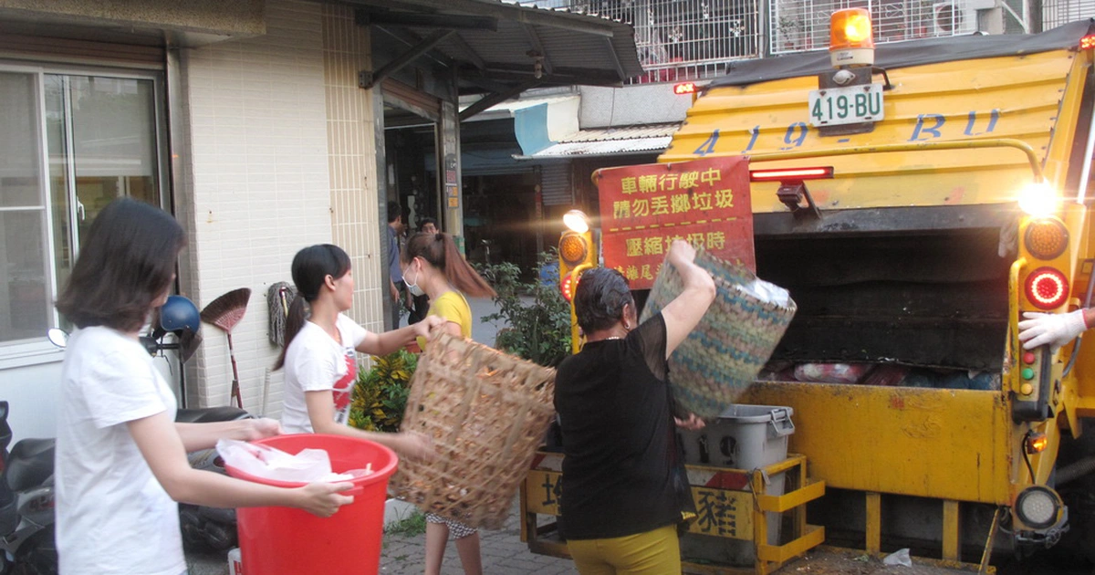Văn hóa phân loại rác ở Đài Loan